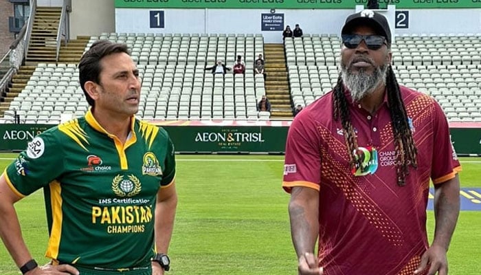 پاکستان چیمپئنز نے ویسٹ انڈیز چیمپئنز کو 30 رنز سے شکست دے دی